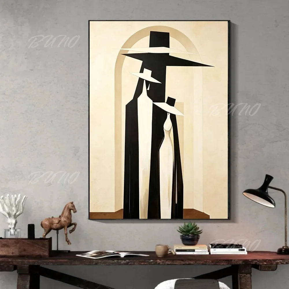 Gothic Woman Oil Painting