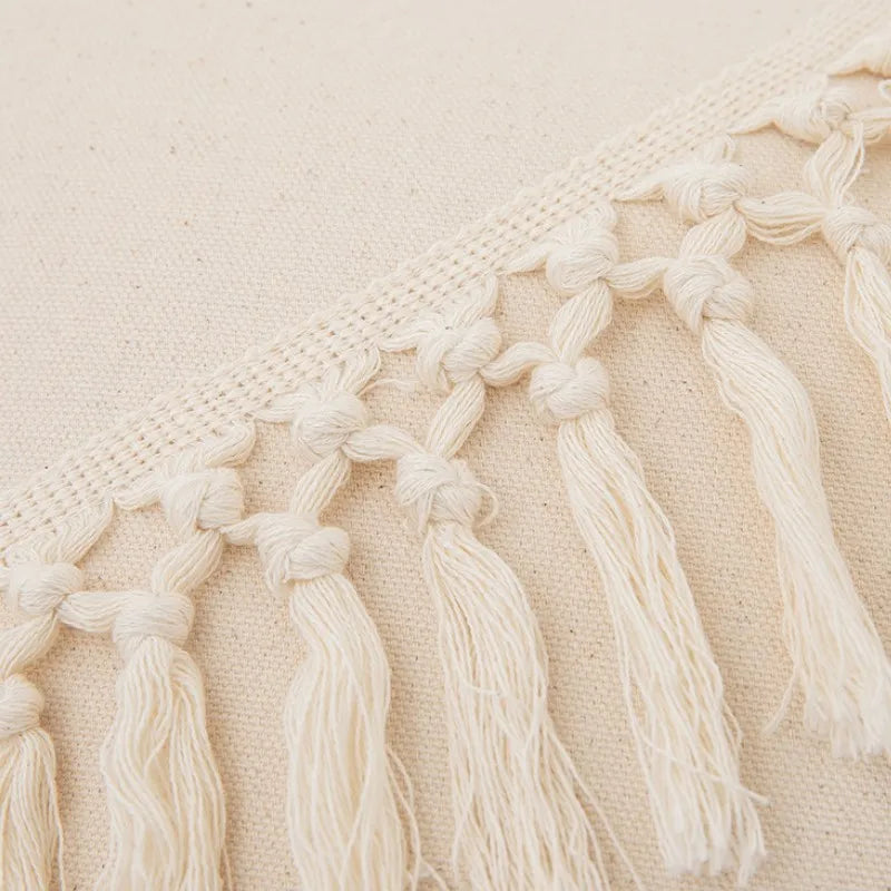 Tufted Tassel Cushion Cover