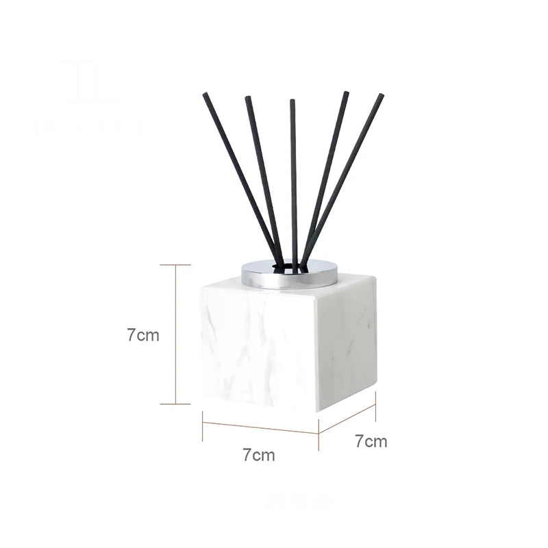 Volakas White Natural Marble Bathroom Set