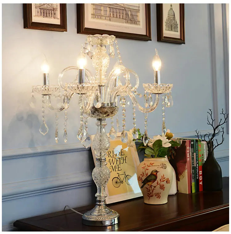 Grand Crystal LED Chandelier