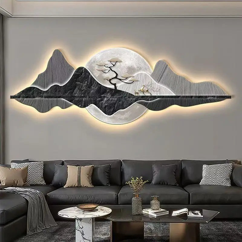 New Chinese 3D Wall Panel