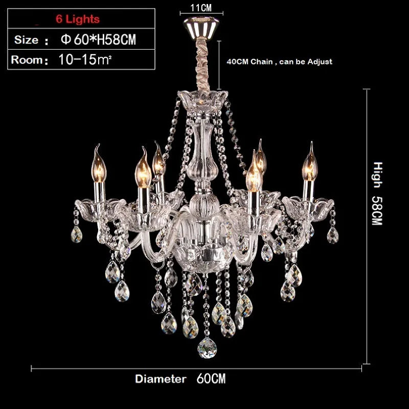 Staircase Tiered Chandelier