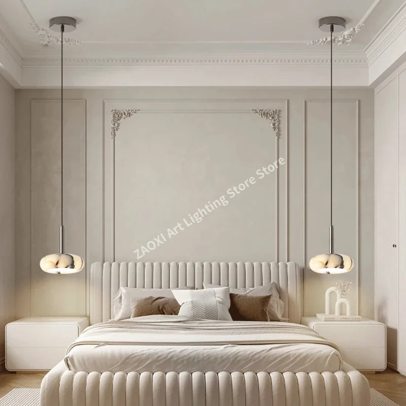 Modern Marble LED Pendant Lamp