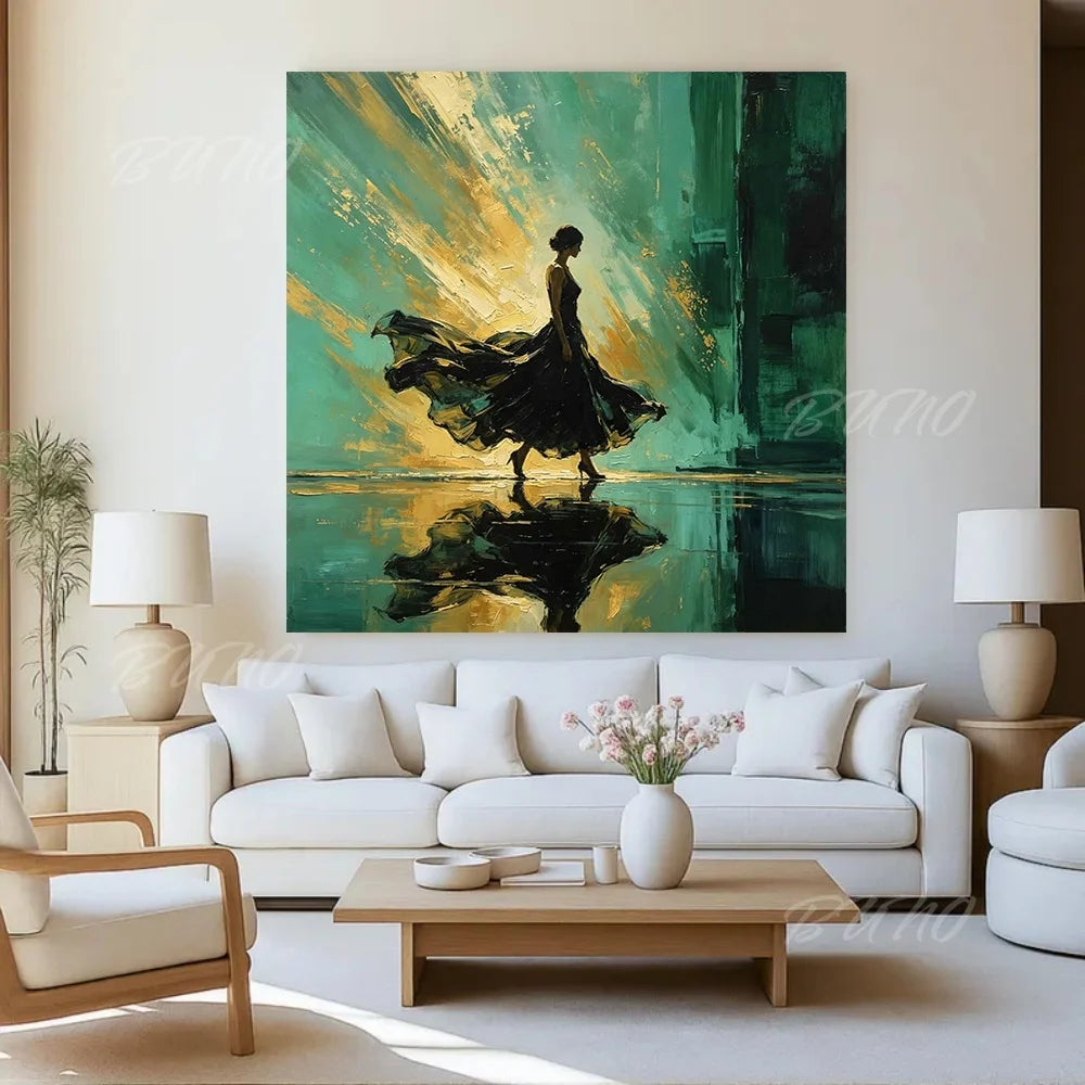 Lady Dancer Palette Art
