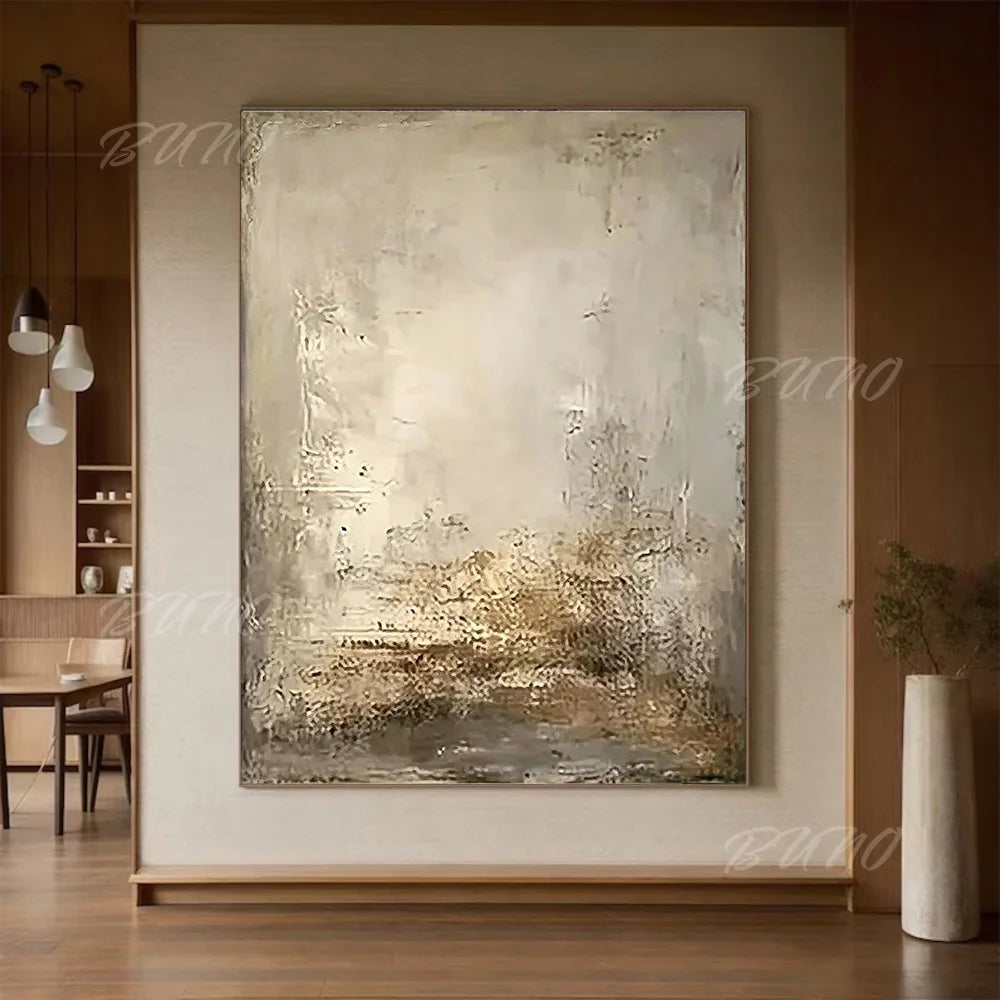 Wabi Sabi Golden Painting