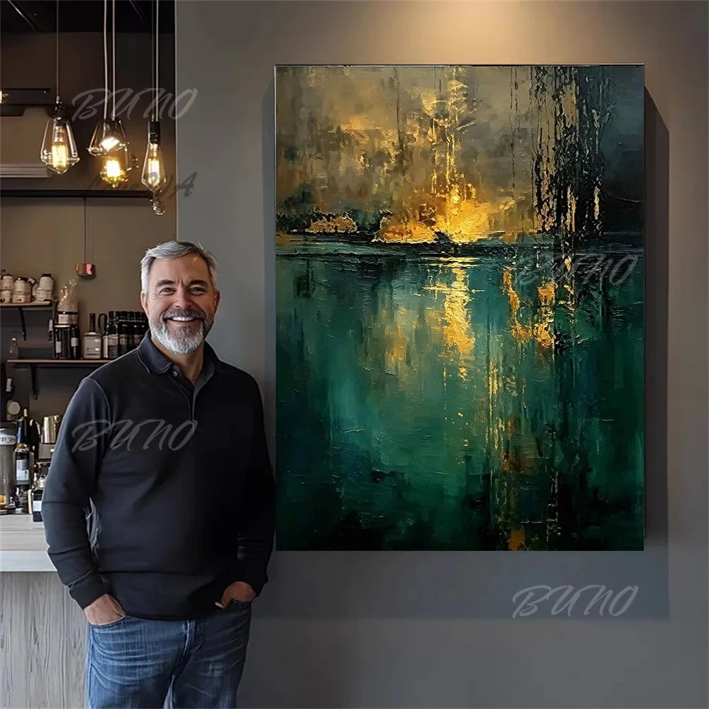 Lake View Palette Painting