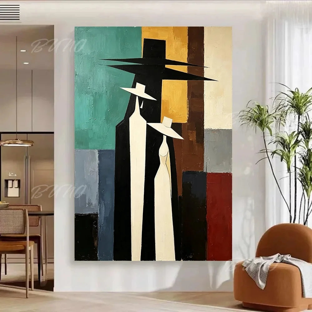 Chic Lady Palette Painting