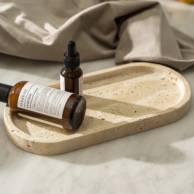 Travertine Stone Tray