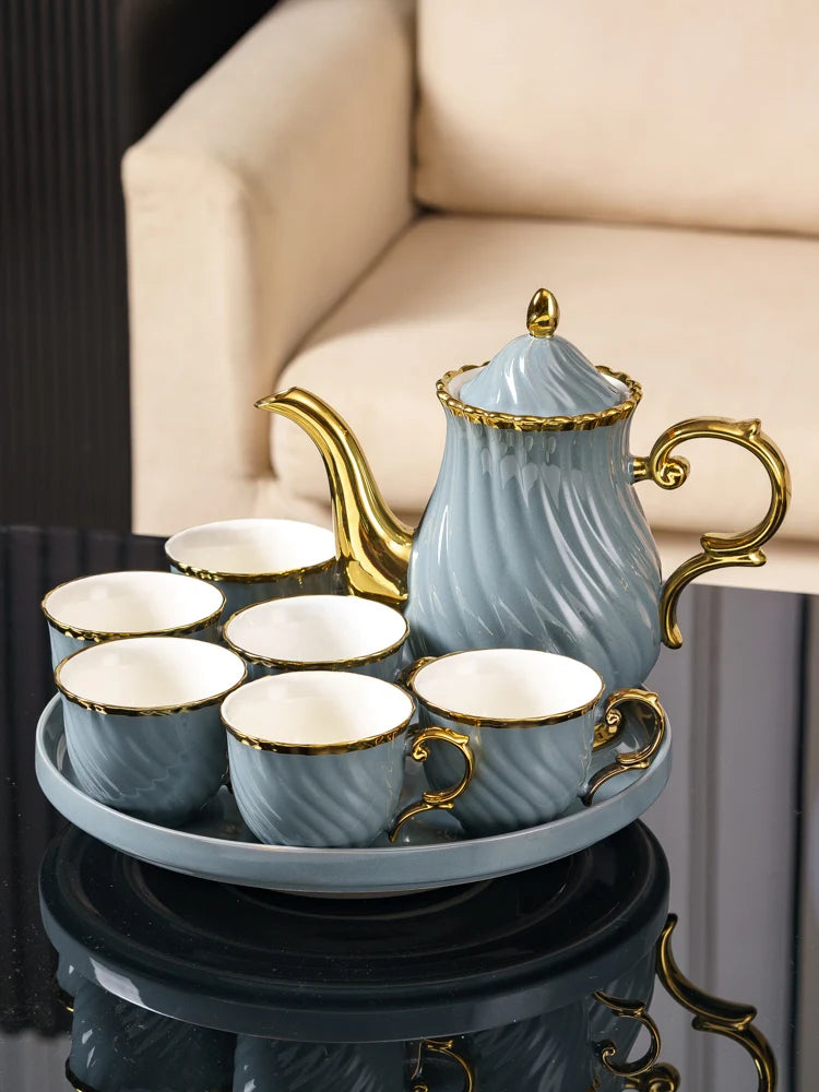 Coffee Cup and Tray Set