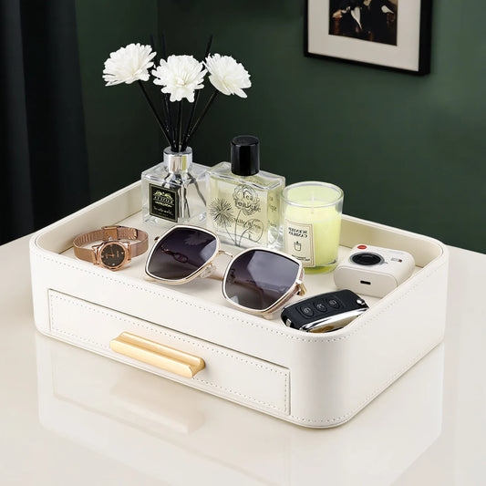 Leather Vanity Organiser