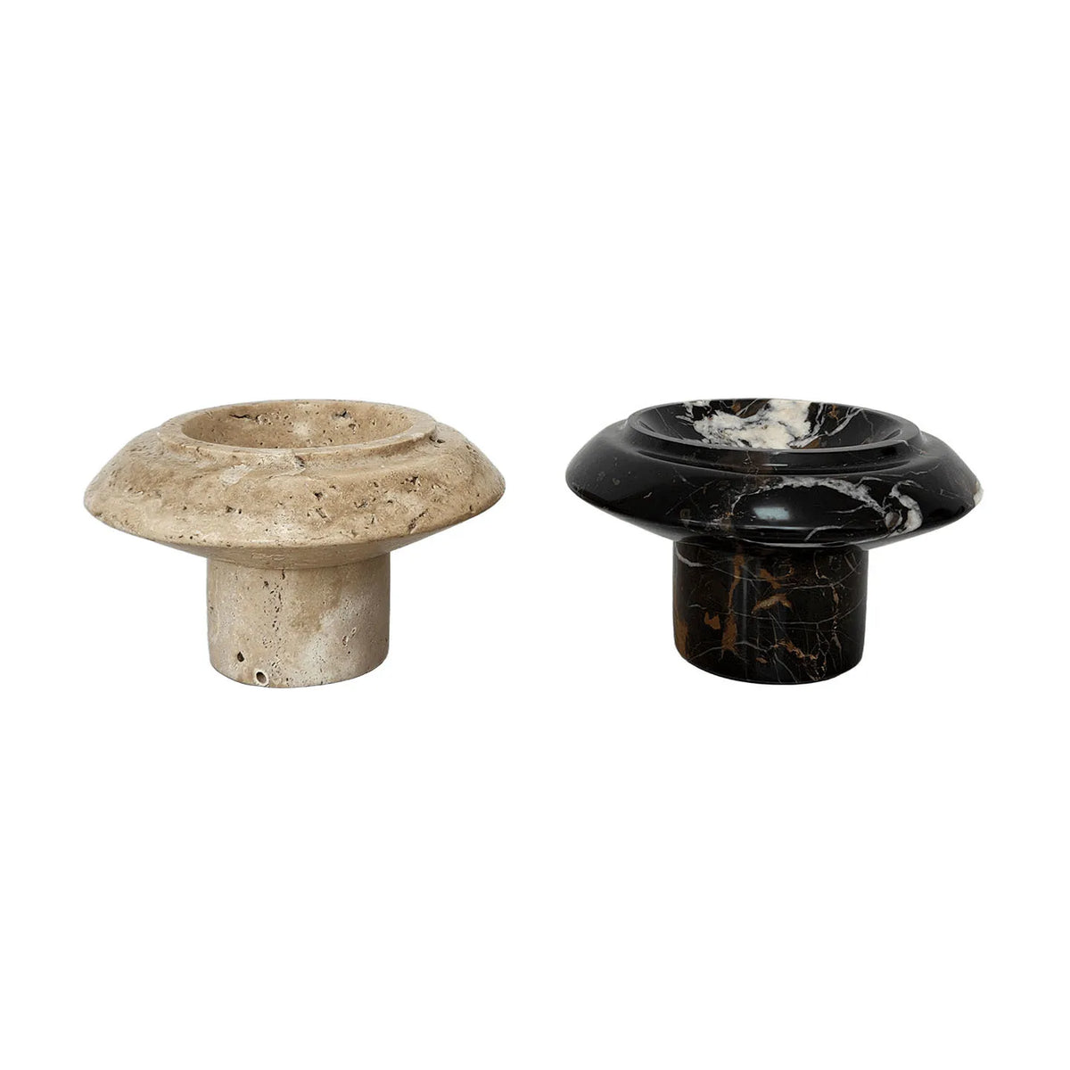 Marble Mushroom Fruit Stand