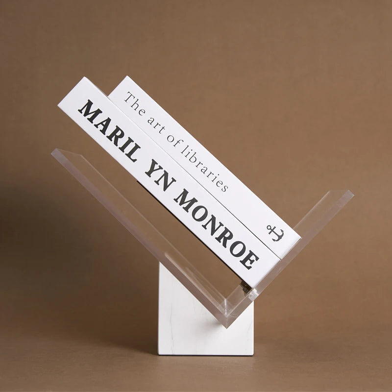 Natural Marble Book Stand
