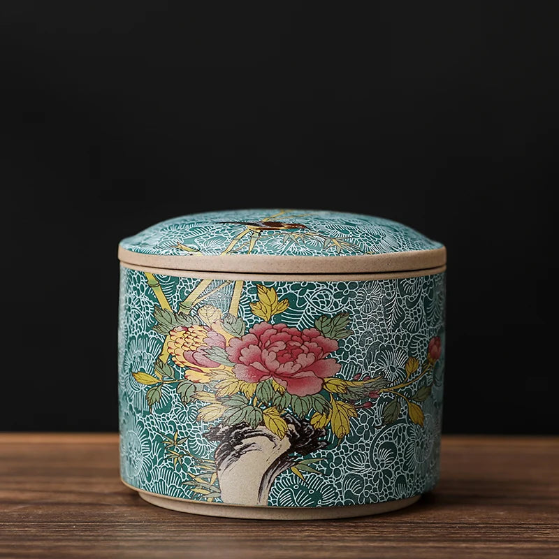 Ceramic Sealed Tea Jar