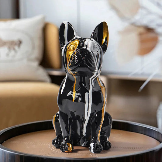 French Bulldog Sculpture Home Decor