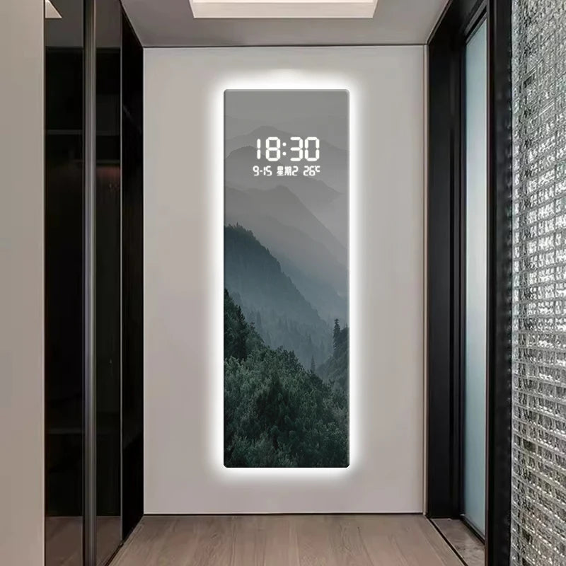 Landscape Clock Mural