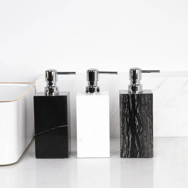 Square Marble Soap Dispenser