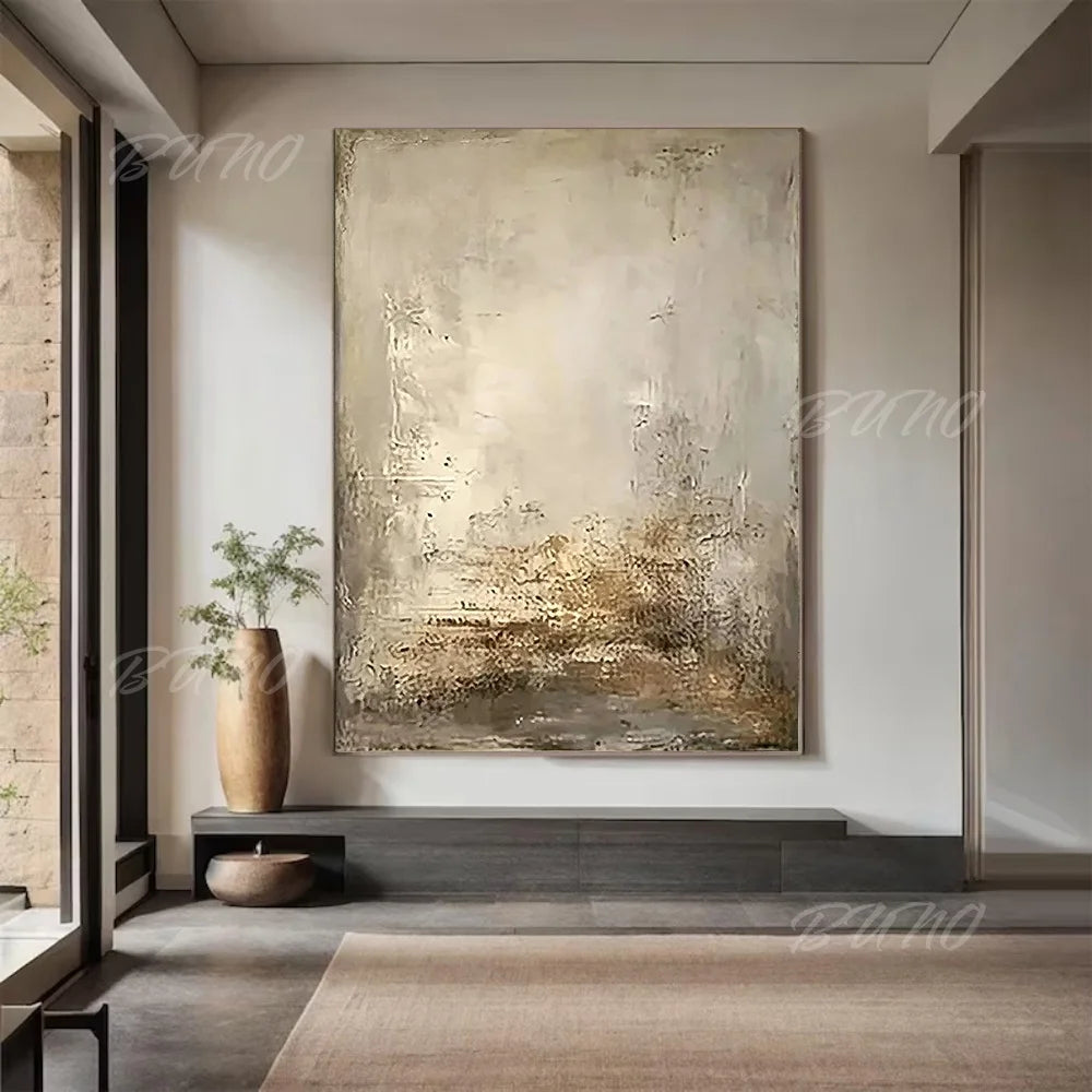 Wabi Sabi Golden Painting