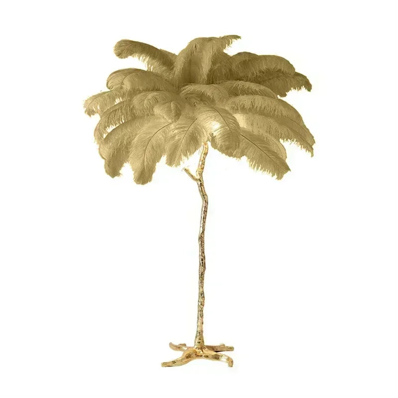 Feather LED Floor Lamp Nordic