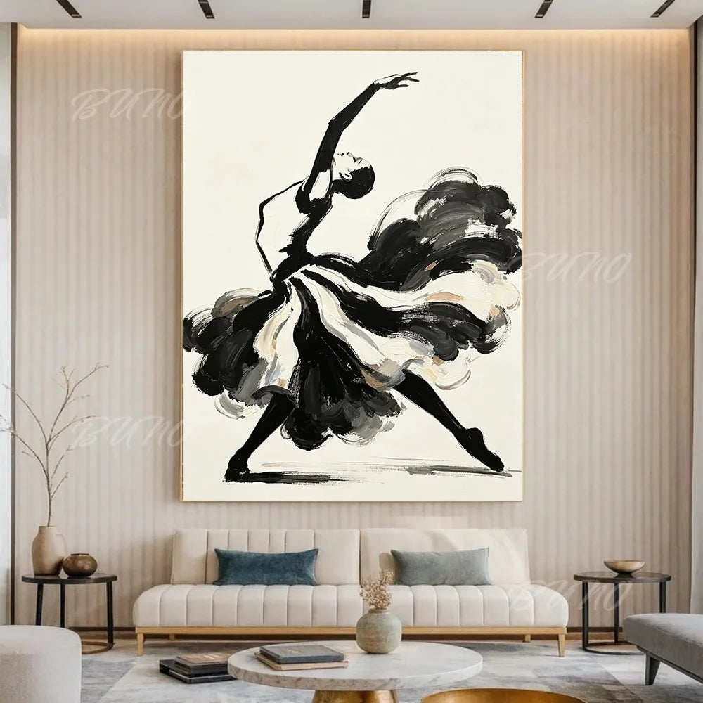 Ballet Dancer Canvas Art