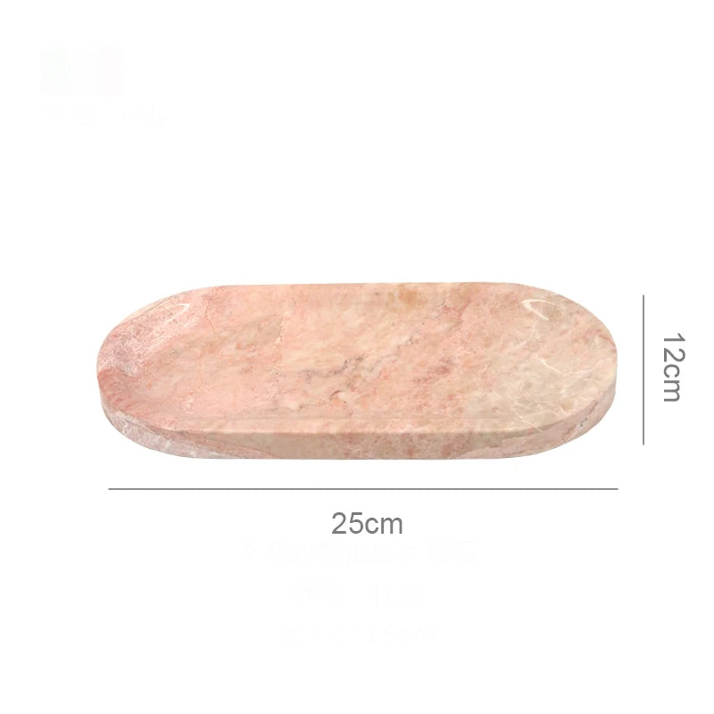 Real Luxurious Marble Vanity Tray