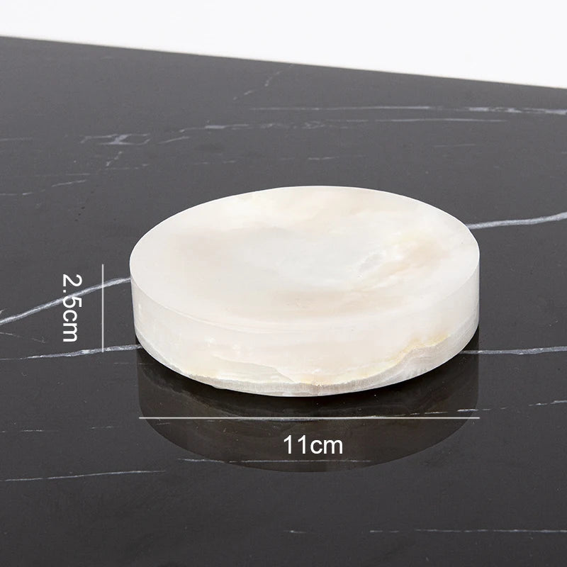 White Onyx Vanity Set