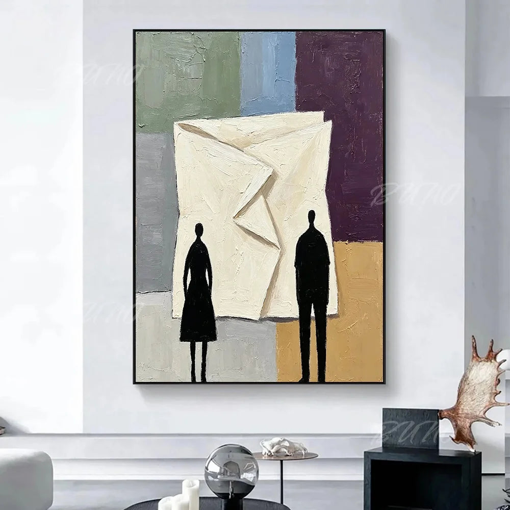 Impasto Figurative Painting