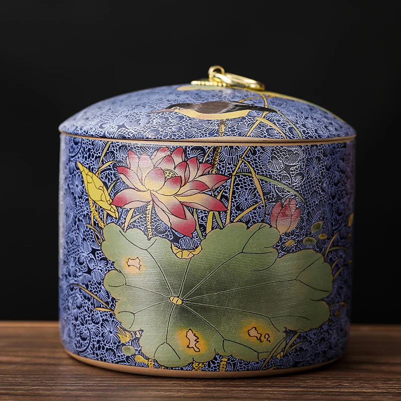 Ceramic Sealed Tea Jar