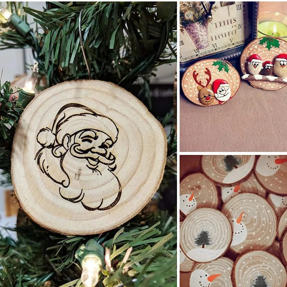 Rustic Wood Slice Set
