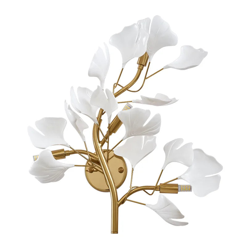 Ginkgo Leaf Wall Lamp