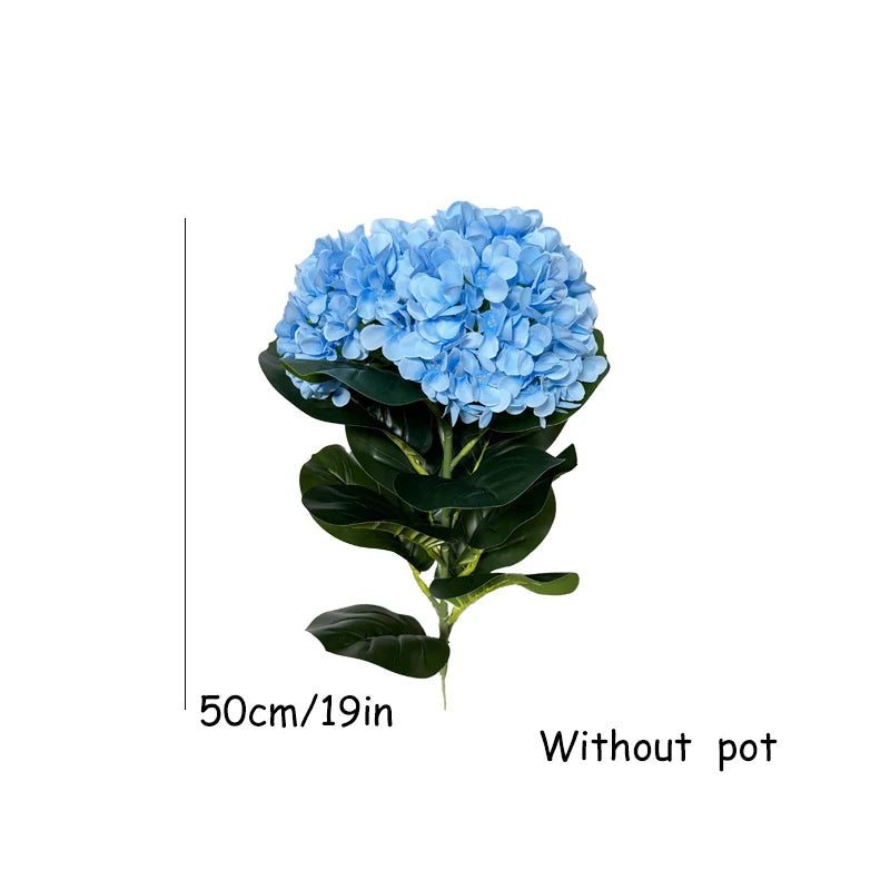 Artificial Hydrangea Tree Faux Potted