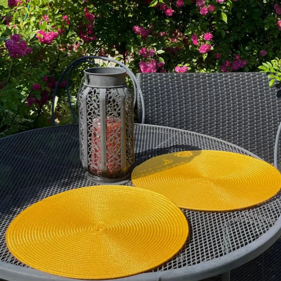 Woven Round Table Mats