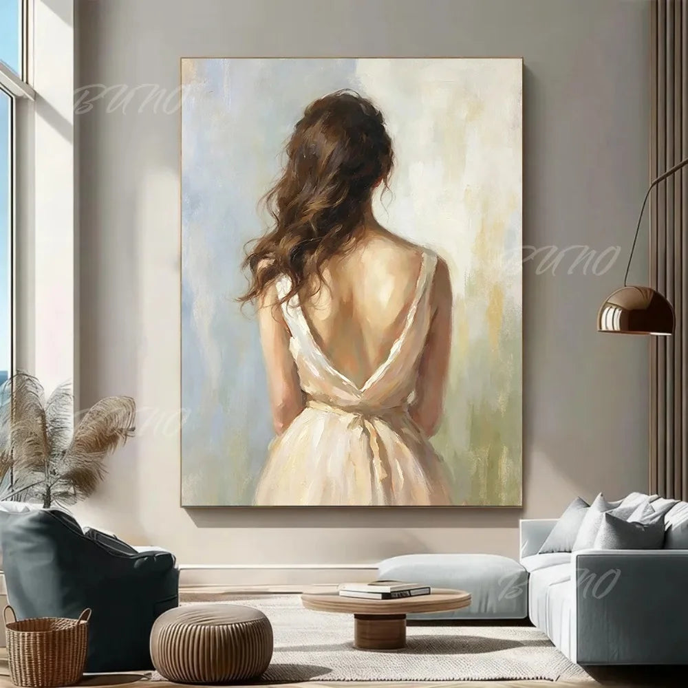 Palette Knife Dancer Art