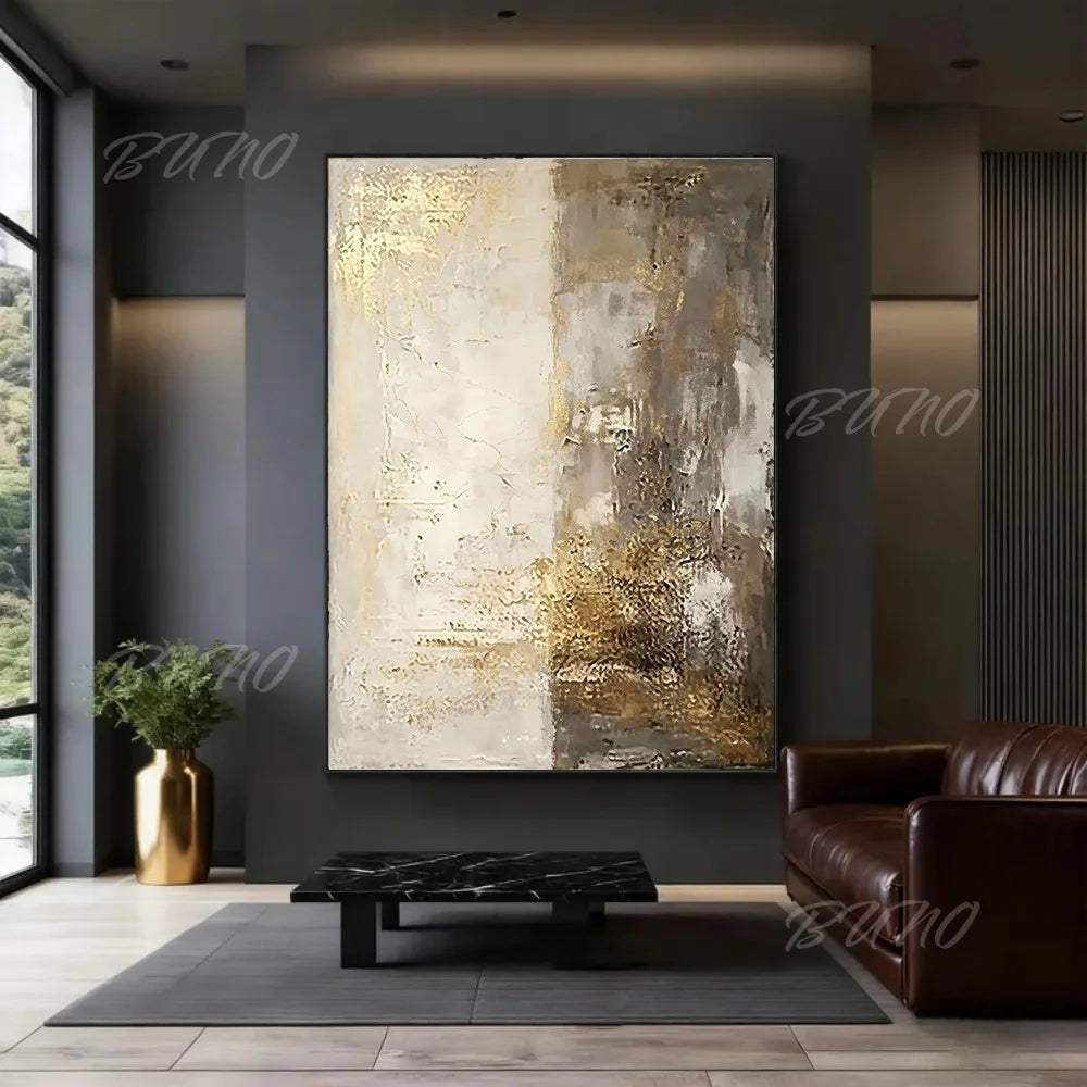 Gold Earth Tone Seascape