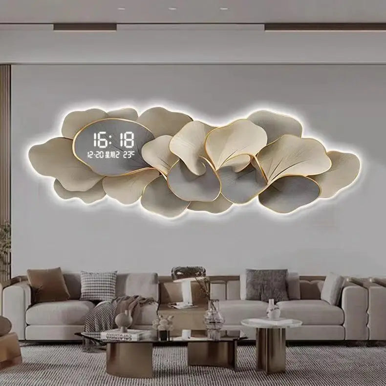Electronic Clock Mural