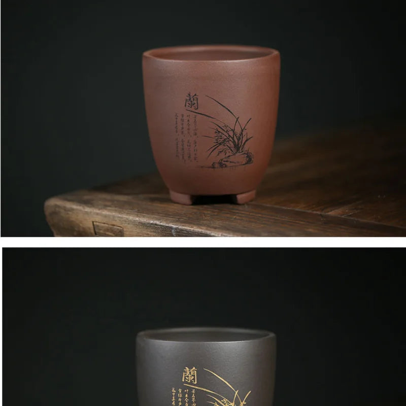 Purple Sand Succulent Pot