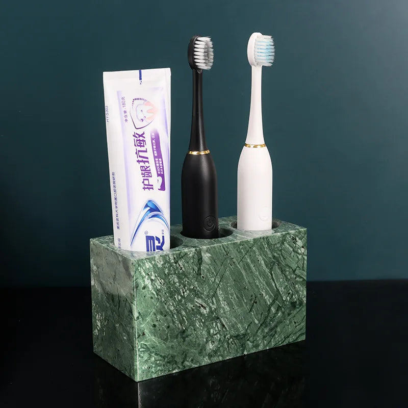 Natural Marble Toothbrush Holder Cup