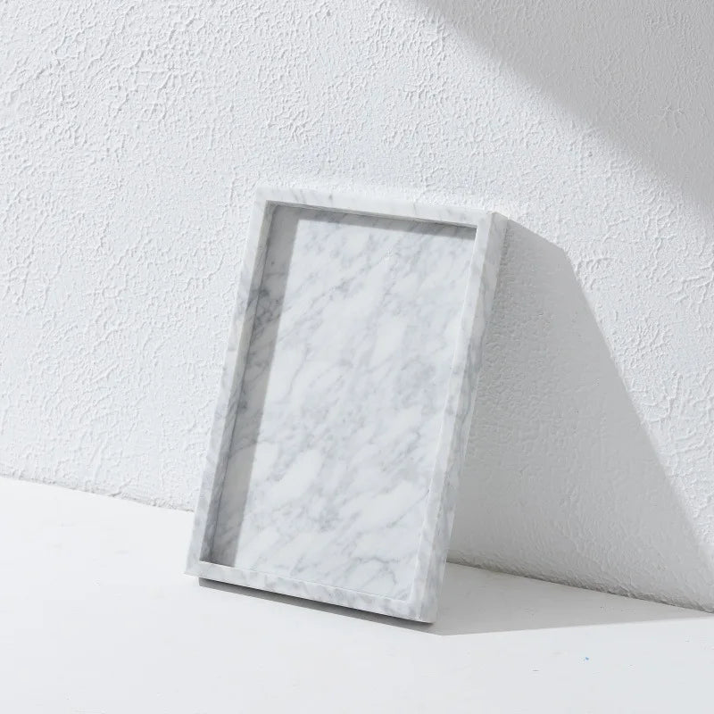 Marble Vanity Storage Tray