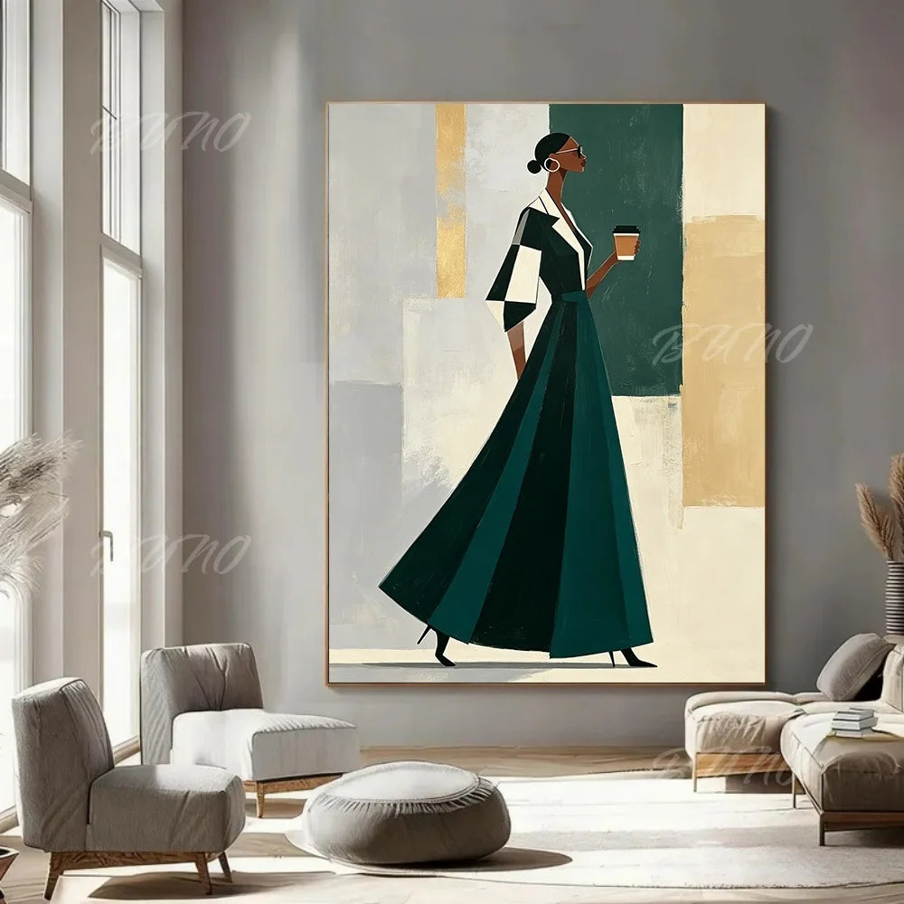 Modern Woman Canvas Art