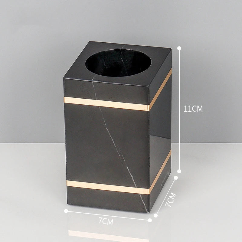 Black Nero Marquin Natural Marble