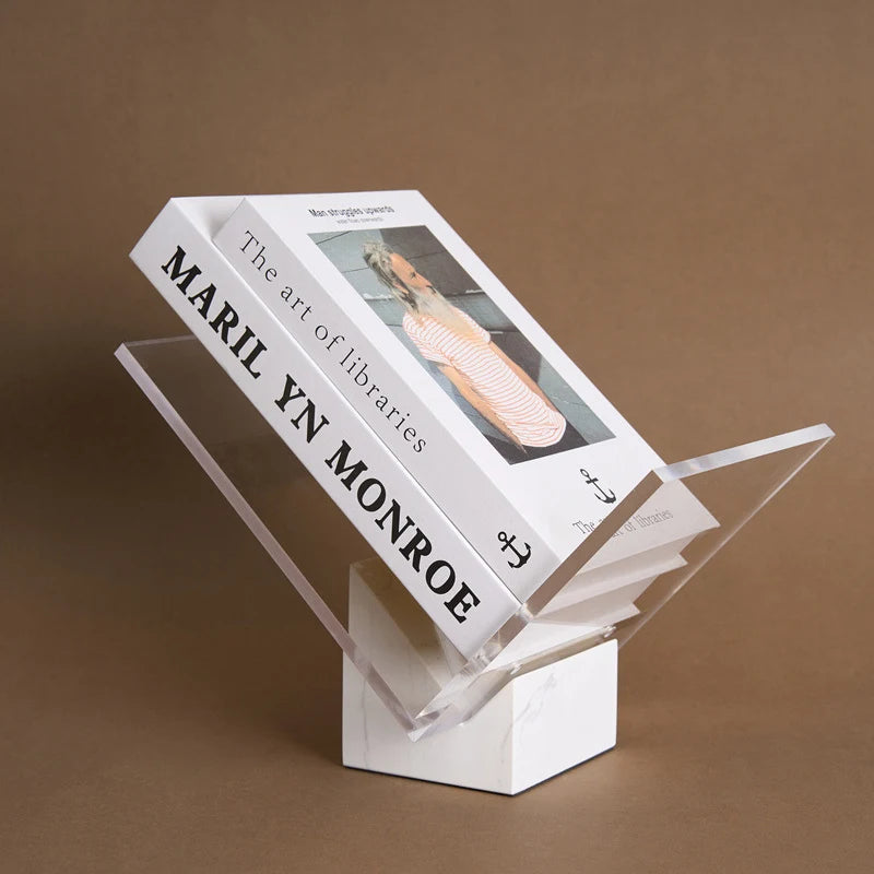Natural Marble Book Stand