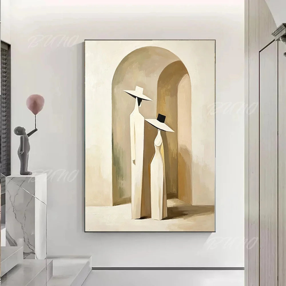 Gothic Woman Oil Painting