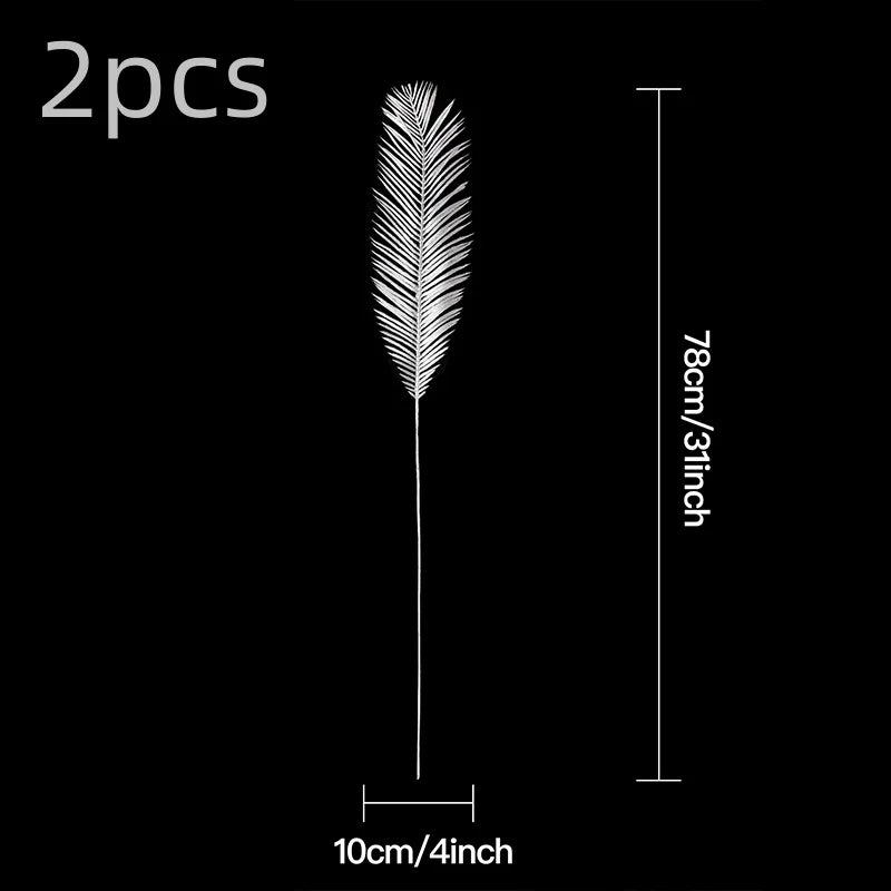 Faux Flower Stem Pair