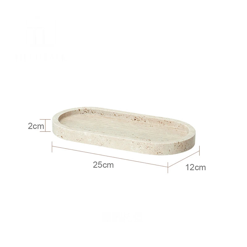 Real Luxurious Marble Vanity Tray