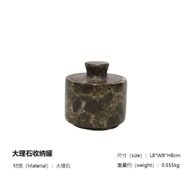 Marble Tea Jar