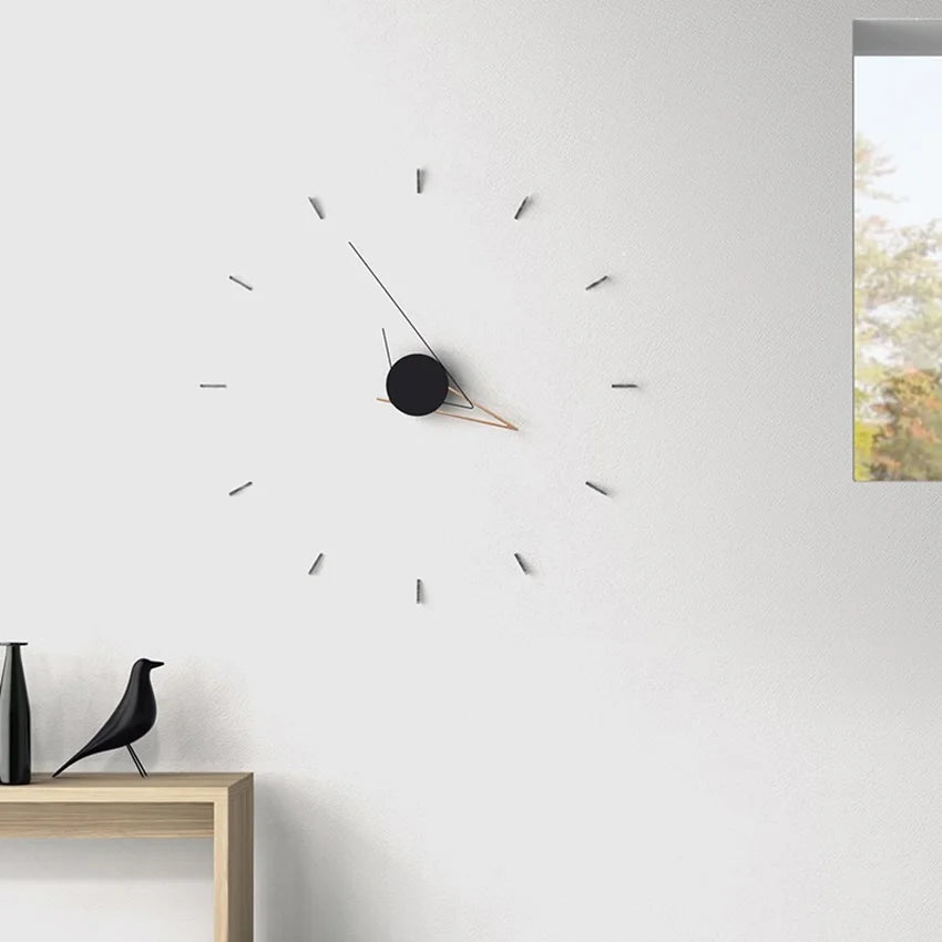 Wall Clock Art Decorate Mute