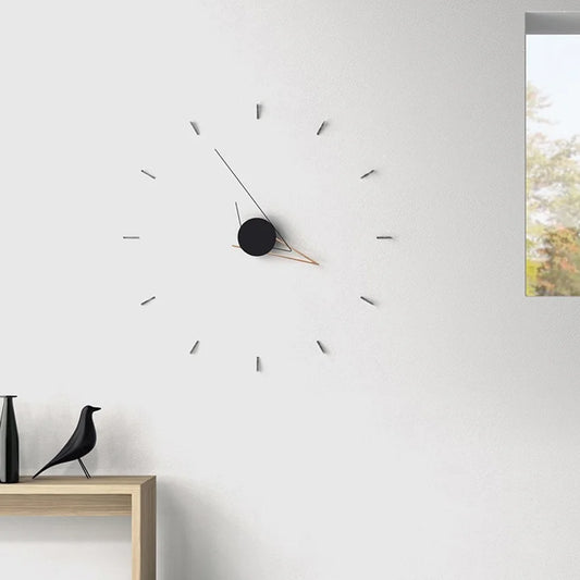 Wall Clock Art Decorate Mute