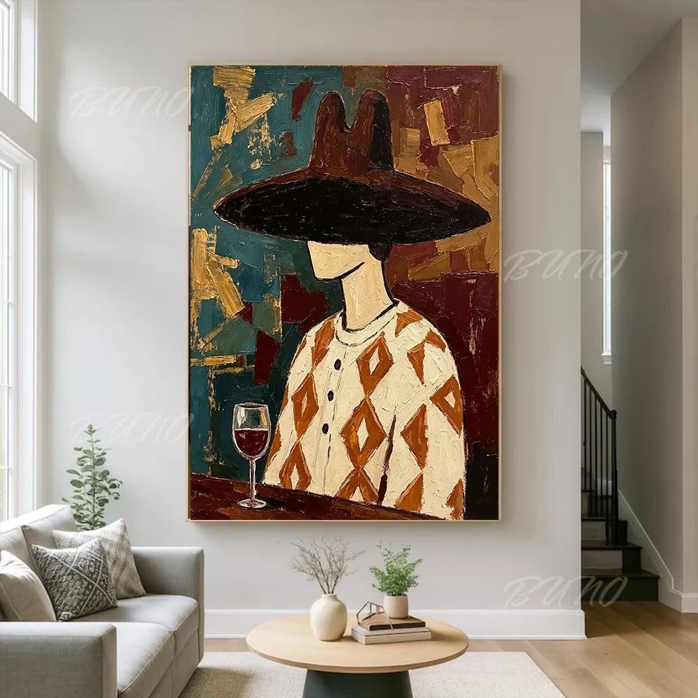 Boho Textured Canvas Art