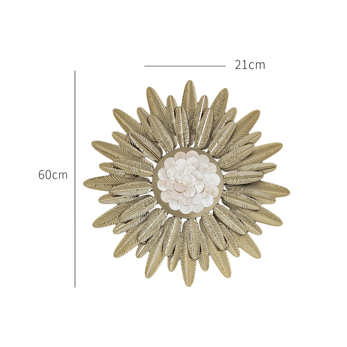 Pearl Inlay Wall Medallion