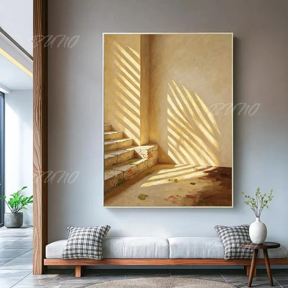Sunlight Shadow Interior Art