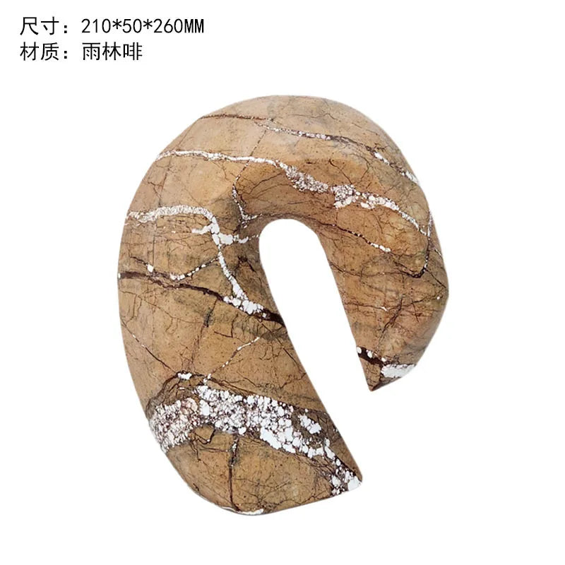 Marble Spiral Sculpture